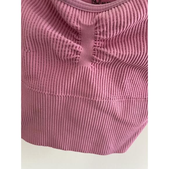 NB No Boundaries Women Junior 7-9 Cami Bra Crop Top Stretch Spaghetti Strap Y2K - Picture 3 of 3